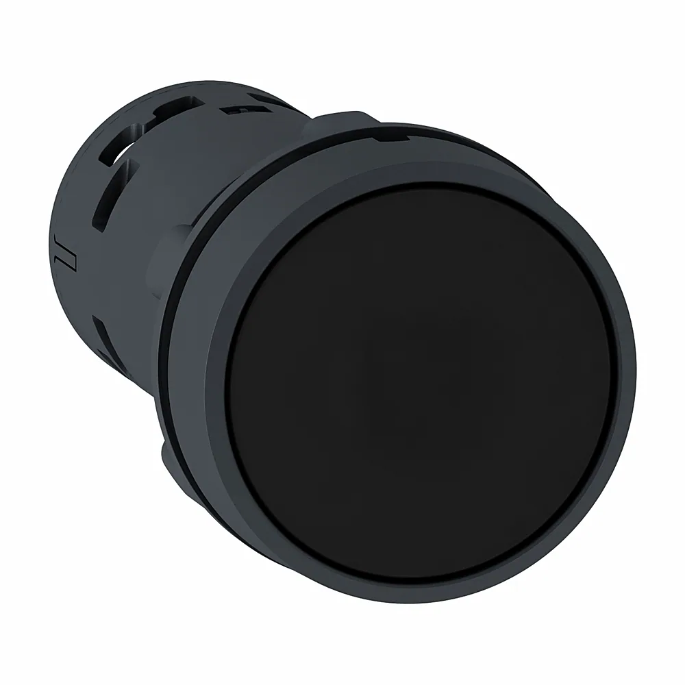 Кнопка Schneider Electric XB7NA25 22 мм чорна з поверненням 1НО+1НЗ XB7NA25