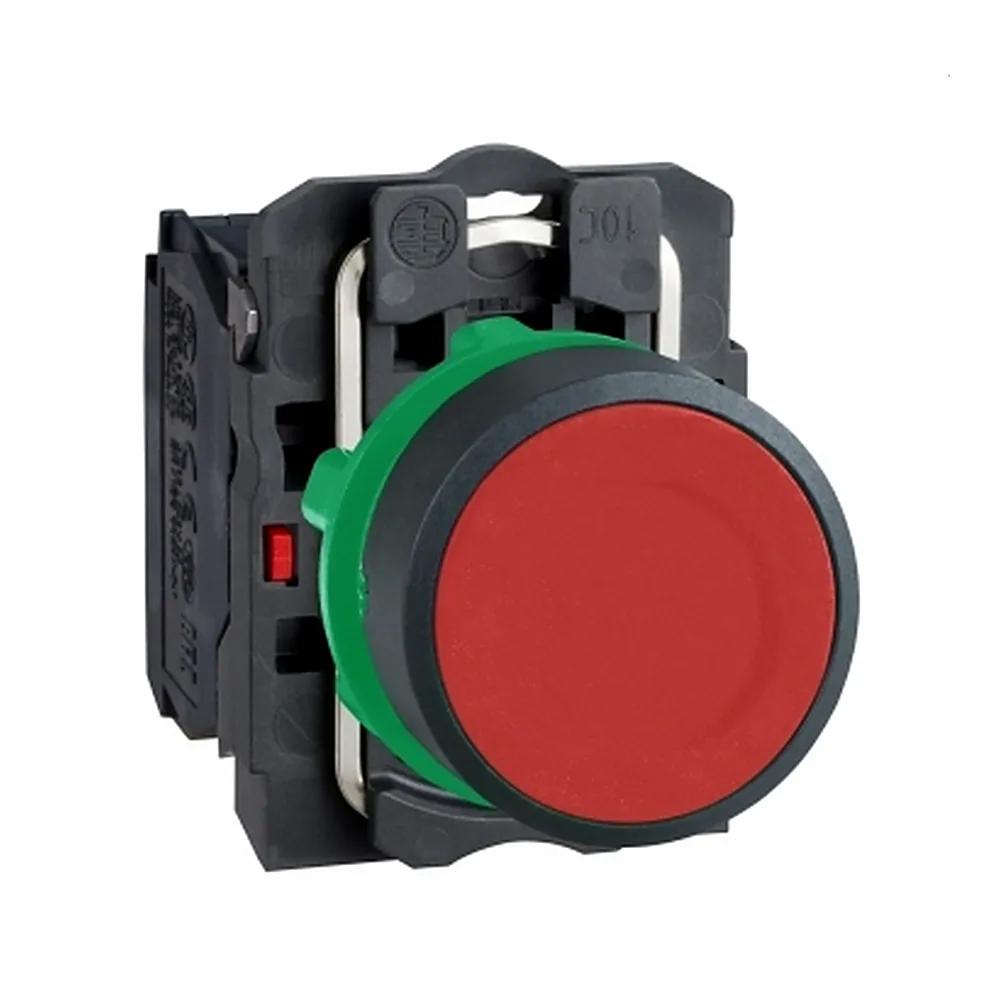Кнопка керування Schneider Electric Harmony XB5 XB5AA42 22мм з поверненням 1НЗ червона XB5AA42