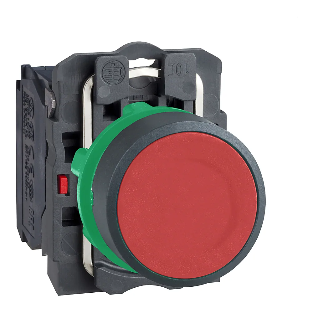 Кнопка керування Harmony XB5 22 мм з поверненням 1NC червона Schneider Electric XB5AA42