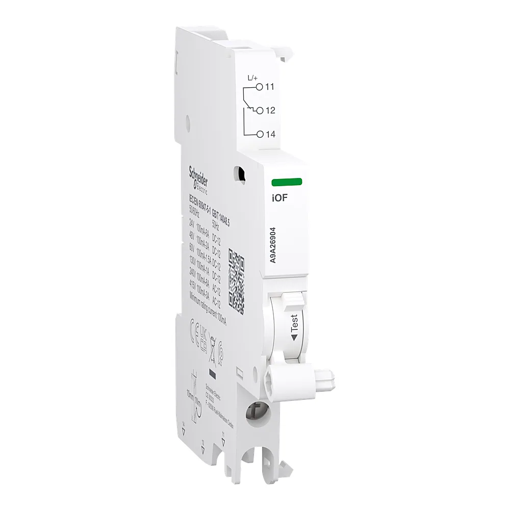 Допоміжний контакт iOF 100 мА-6 А Schneider Electric A9A26904