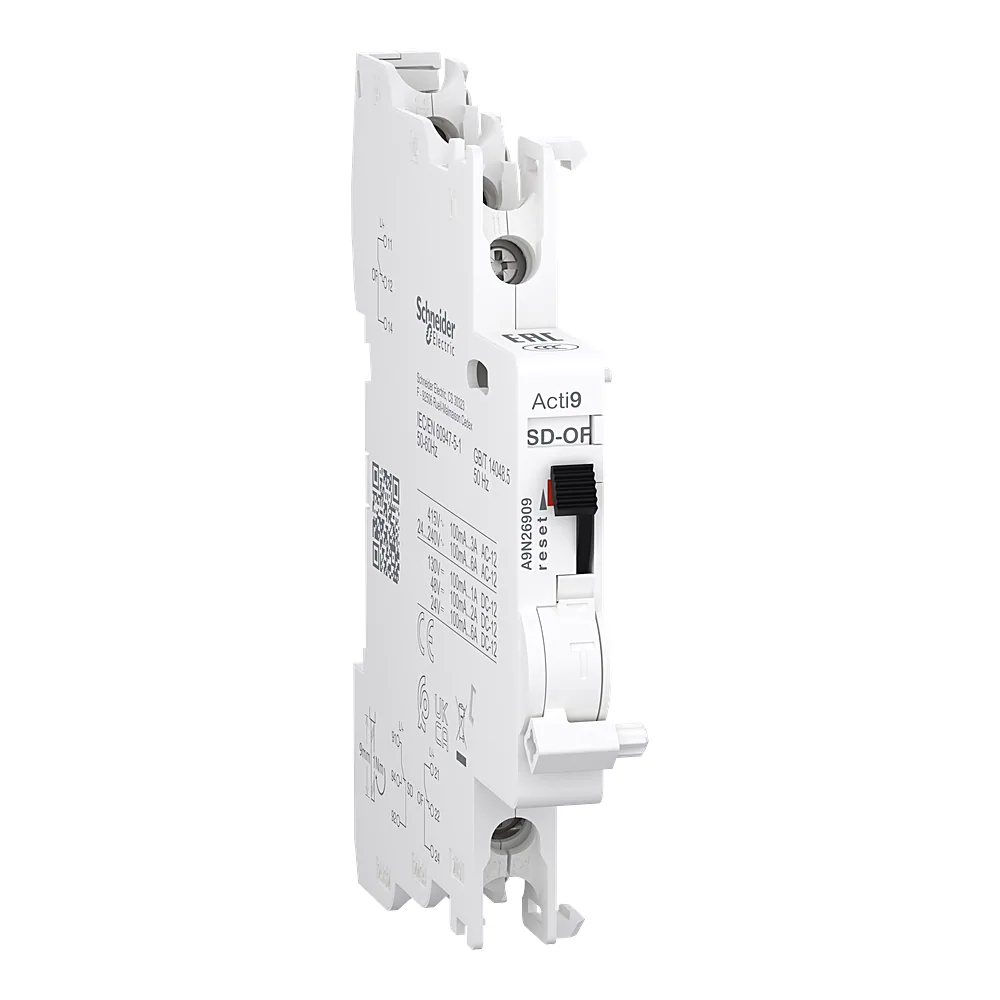 Допоміжний контакт OF/SD+OF 100 мА-6 А C60/C120 Schneider Electric A9N26909