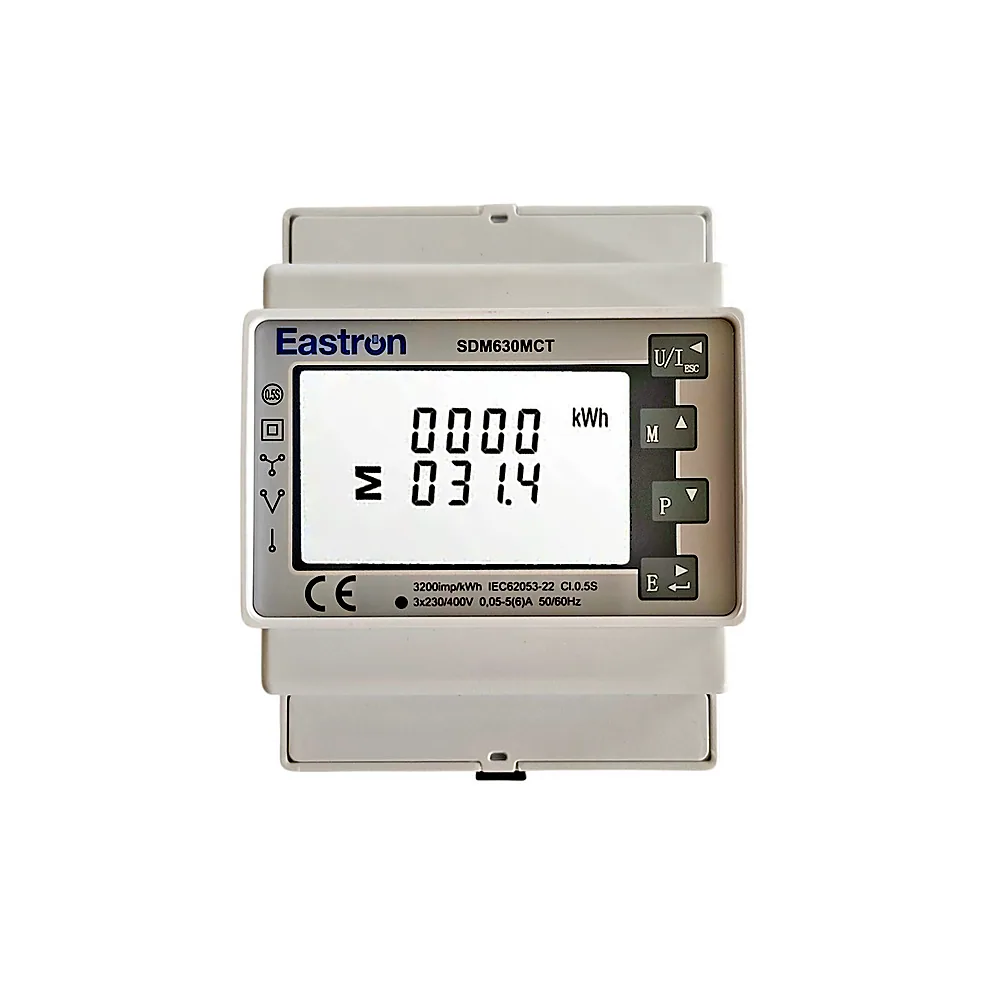 Аналізатор мережі EASTRON SDM630MCT 5A CT RS485 1/5A Кл.1,0 SDM630MCT