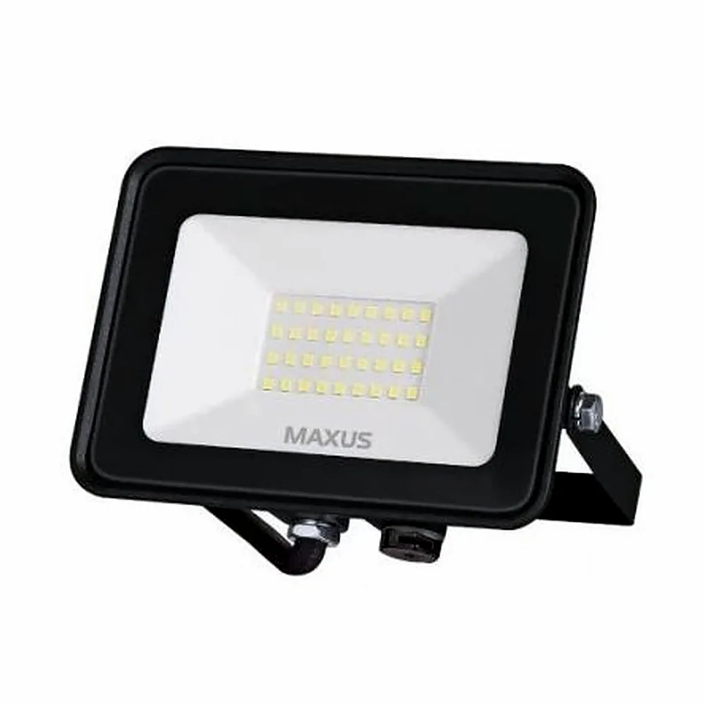 Прожектор світлодіодний MAXUS FL-04 30W 5000K 1-MFL-04-3050