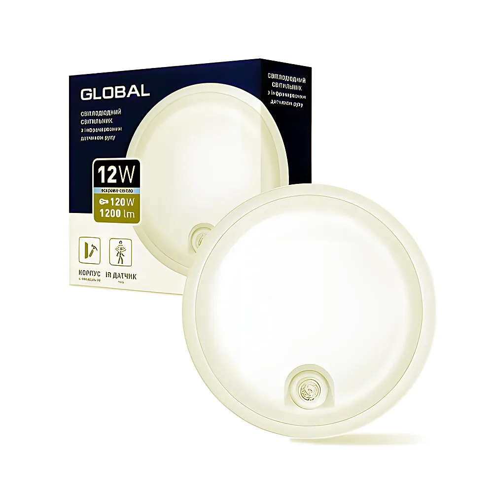 Світильник світлодіодний GLOBAL 1-GBH-02-1250-C 12W 5000K