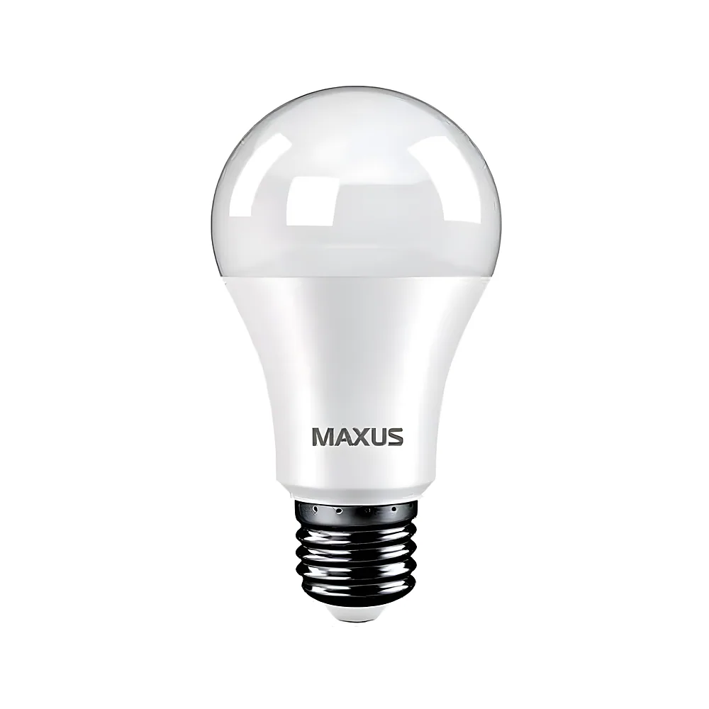 Світлодіодна лампа A60 10 Вт 4100 K 220 В E27 MAXUS 1-LED-776