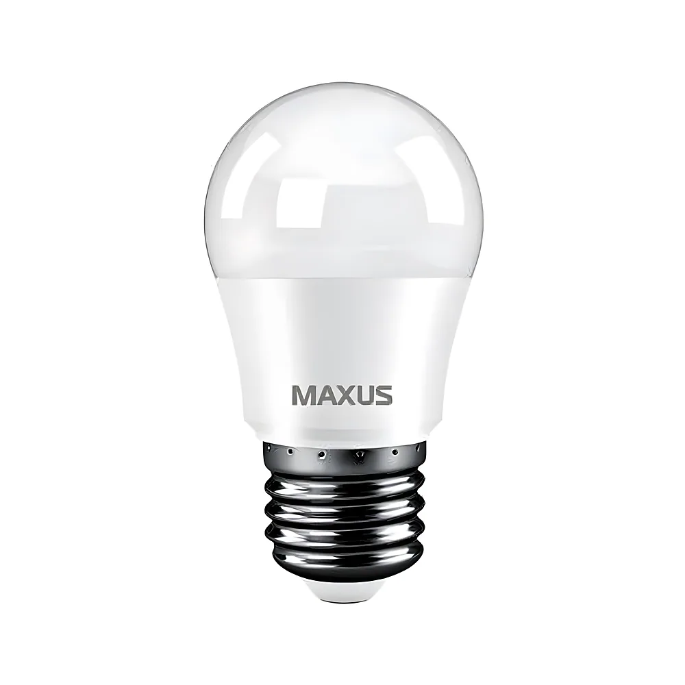 Світлодіодна лампа G45 7 Вт 4100 K 220 В E27 MAXUS 1-LED-746