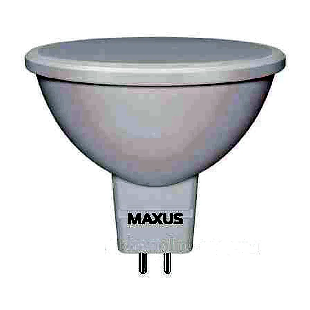 Лампа світлодіодна MAXUS MR16 7W 4100K 220V GU5.3 (1-LED-722)