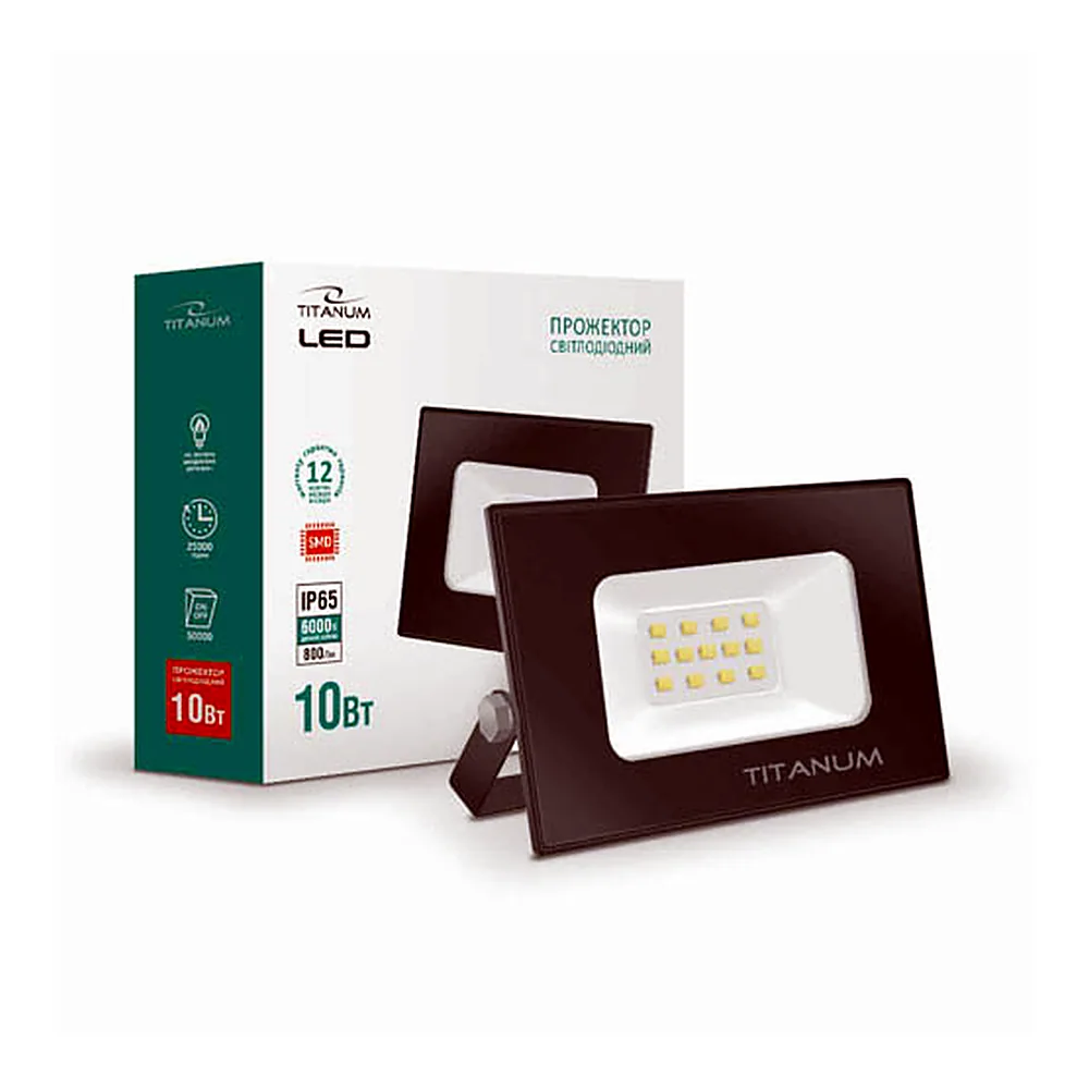 LED-прожектор Videx TITANUM 10W 6000K TLF106