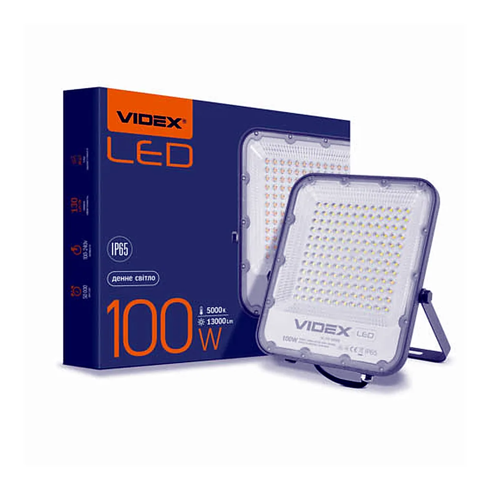 LED-прожектор Videx PREMIUM 100W 5000K VL-F2-1005G