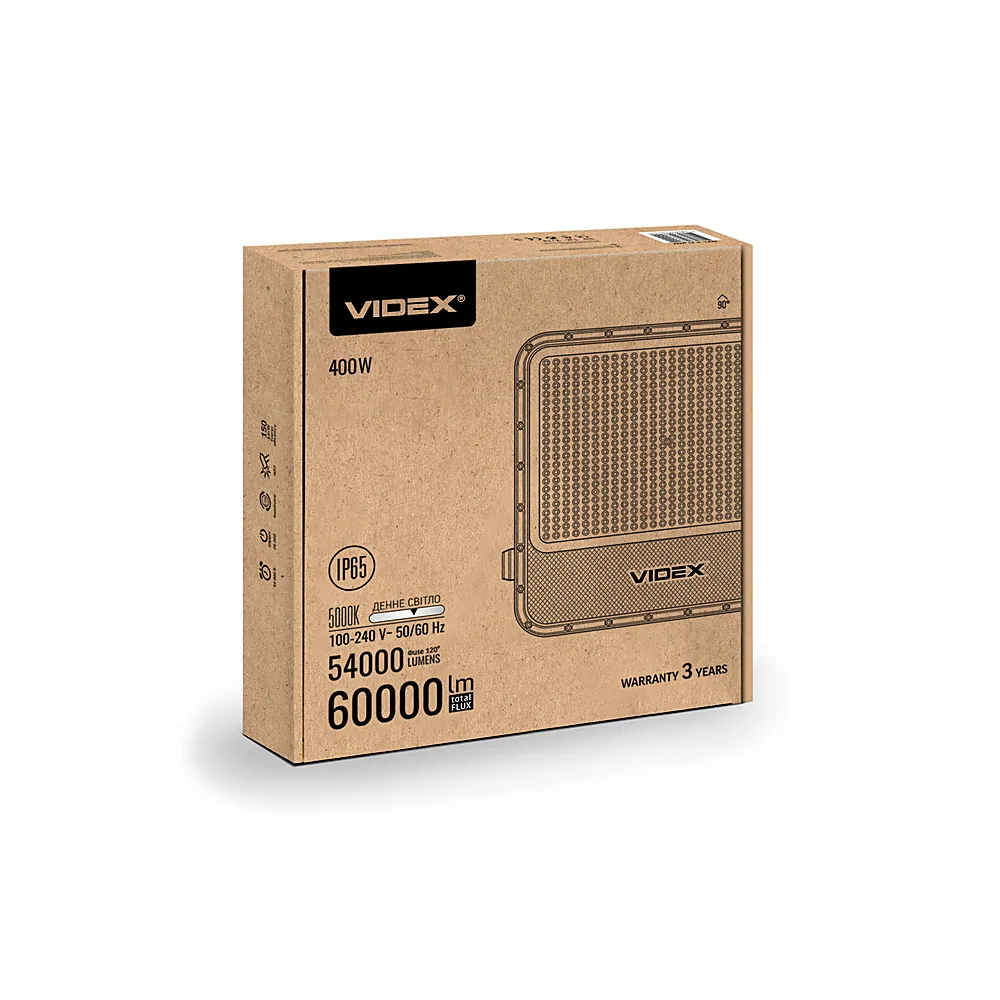 LED прожектор VIDEX PREMIUM F2 400W 5000K 220V