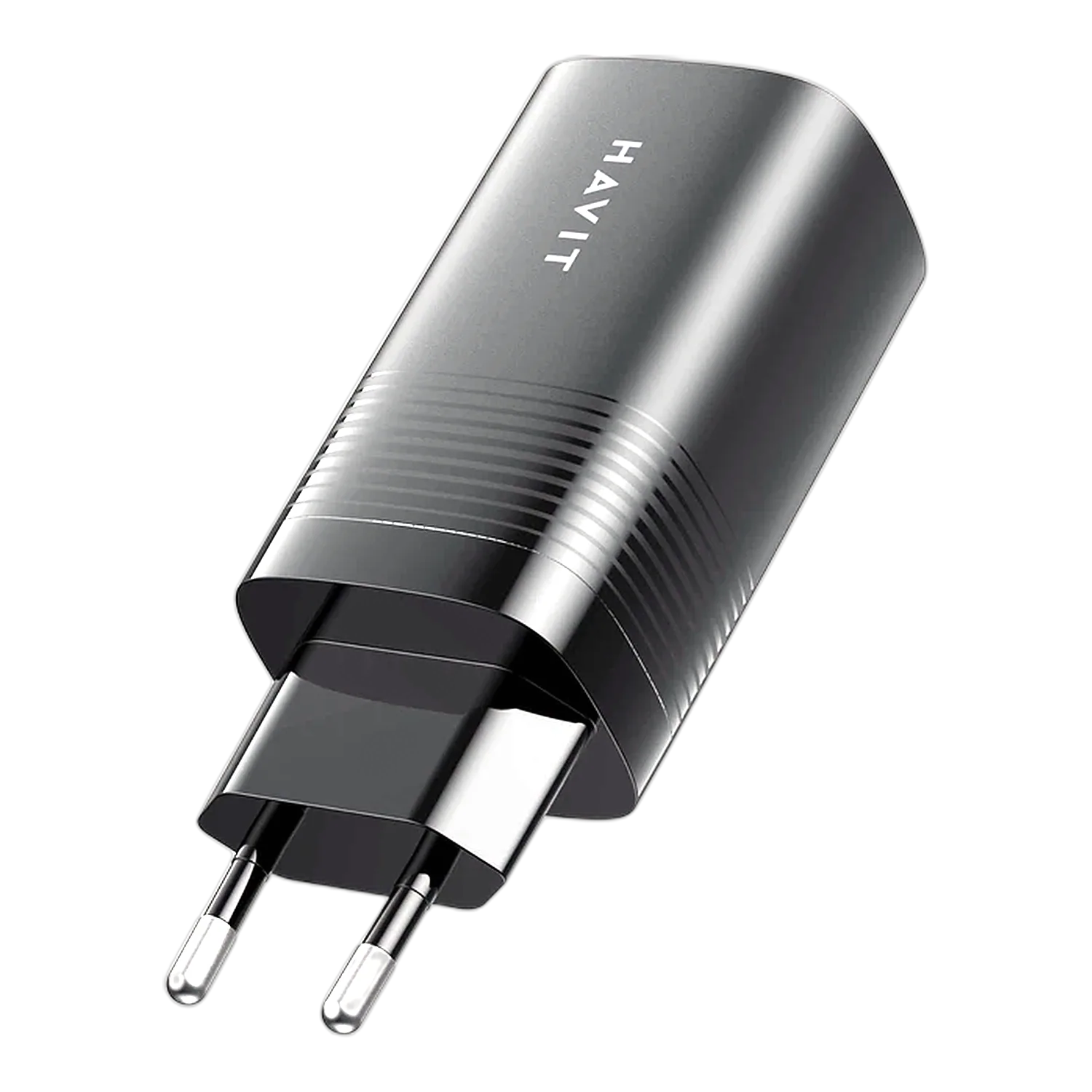 Зарядний пристрій Videx HAVIT UC20 GaN 67W USB-A 2xUSB-C чорний HV-UC20-BK