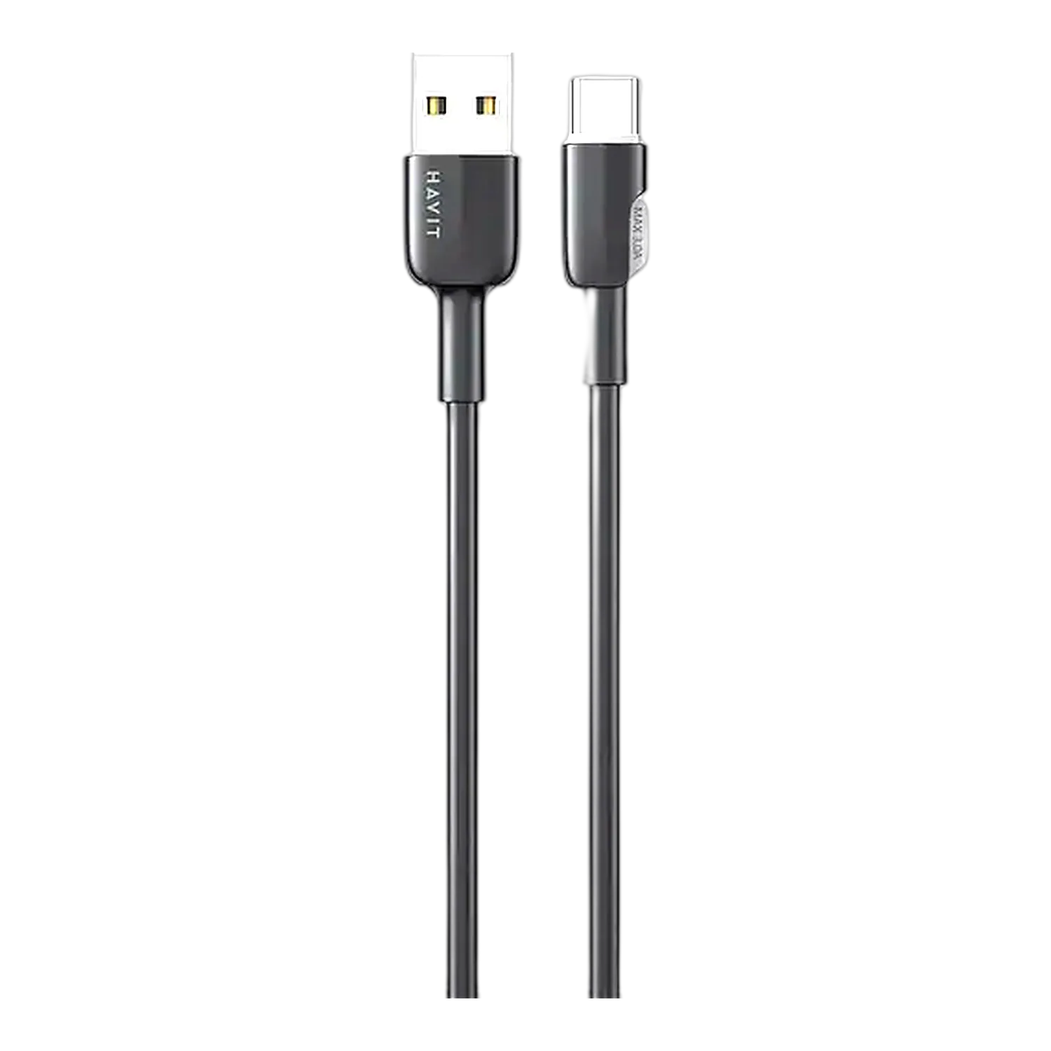 Кабель USB - USB-C HAVIT CB307C 3A 1 м чорний HV-CB307C