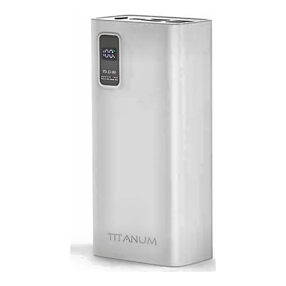 Повербанк 728S 30000 мА·год 22,5 Вт білий TITANUM TPB-728S-W