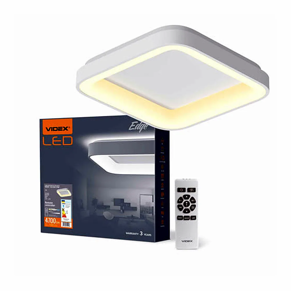 Світильник Videx EDGE-SC-72W-WHITE 72Вт білий VLE-ESC-72W