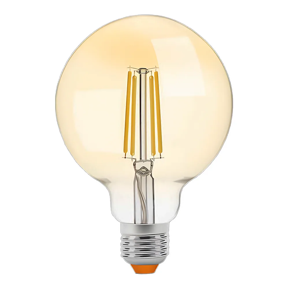 Світлодіодна лампа Filament G95FAD 7 Вт E27 2200 K 220 В Videx VL-G95FAD-07272