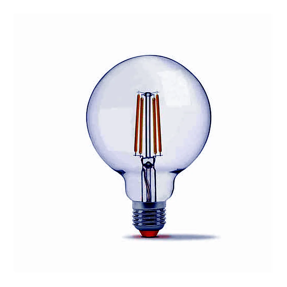 Світлодіодна лампа Filament G95FD 7 Вт E27 4100 K димована 220 В Videx VL-G95FD-07274