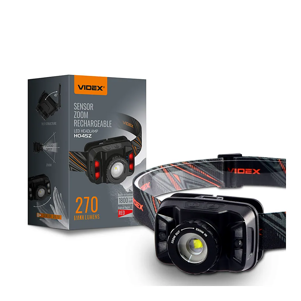 Ліхтар налобний Videx VLF-H045Z 270 лм 5000K VLF-H045Z