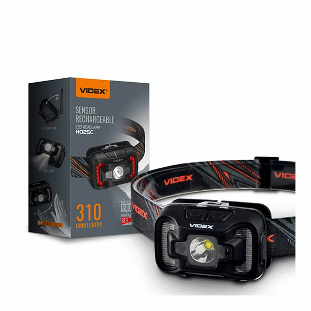 Ліхтар налобний Videx VLF-H025C 310 лм 5000K VLF-H025C