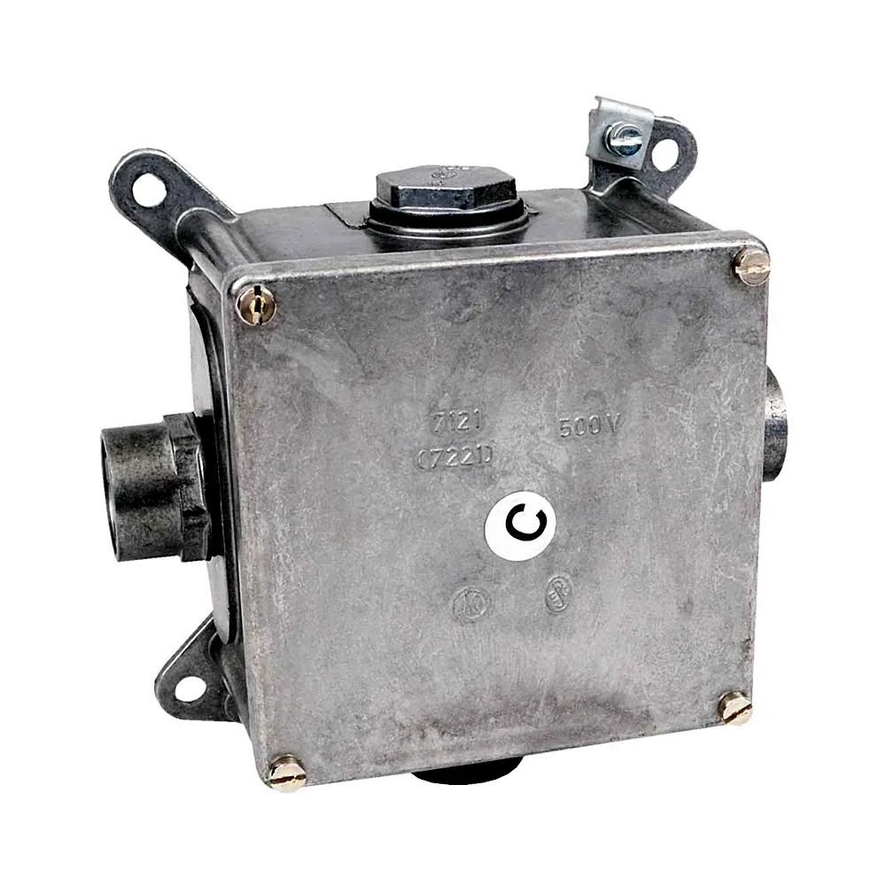 Коробка металева КОПОС 120x120x76 мм M25 IP54 IK10 7121 C_M25