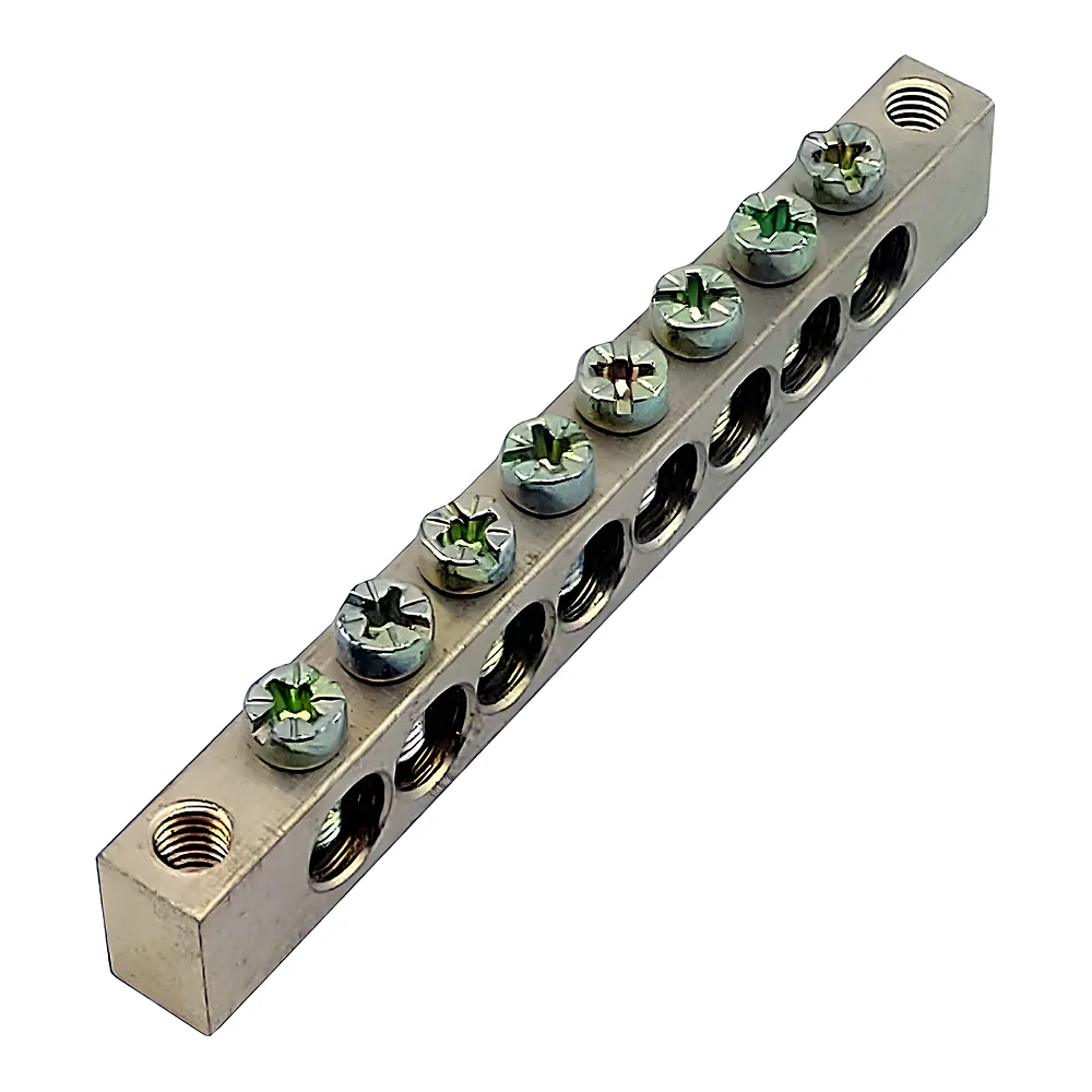 Нульова шина PE/N ШЛ 8х12 8/2 TECHNO SYSTEM TNSy5501176