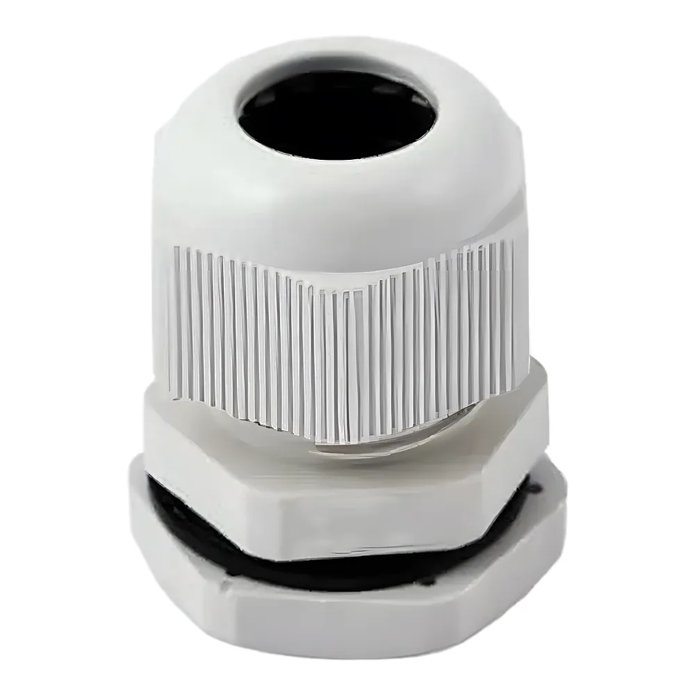 Кабельний ввід M16 D4-8 мм IP68 білий TECHNO SYSTEM TNSy5502512
