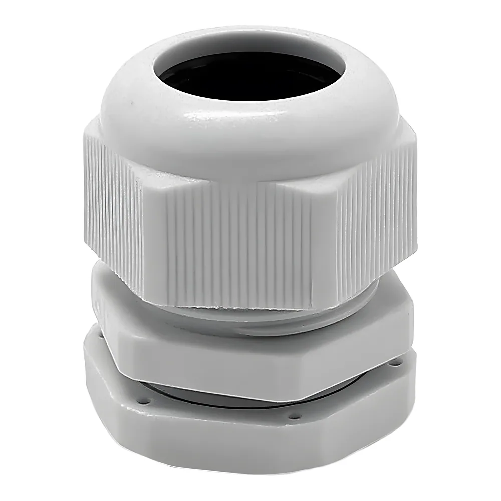 Кабельний ввід M24 D12-16 мм IP68 білий TECHNO SYSTEM TNSy5502516