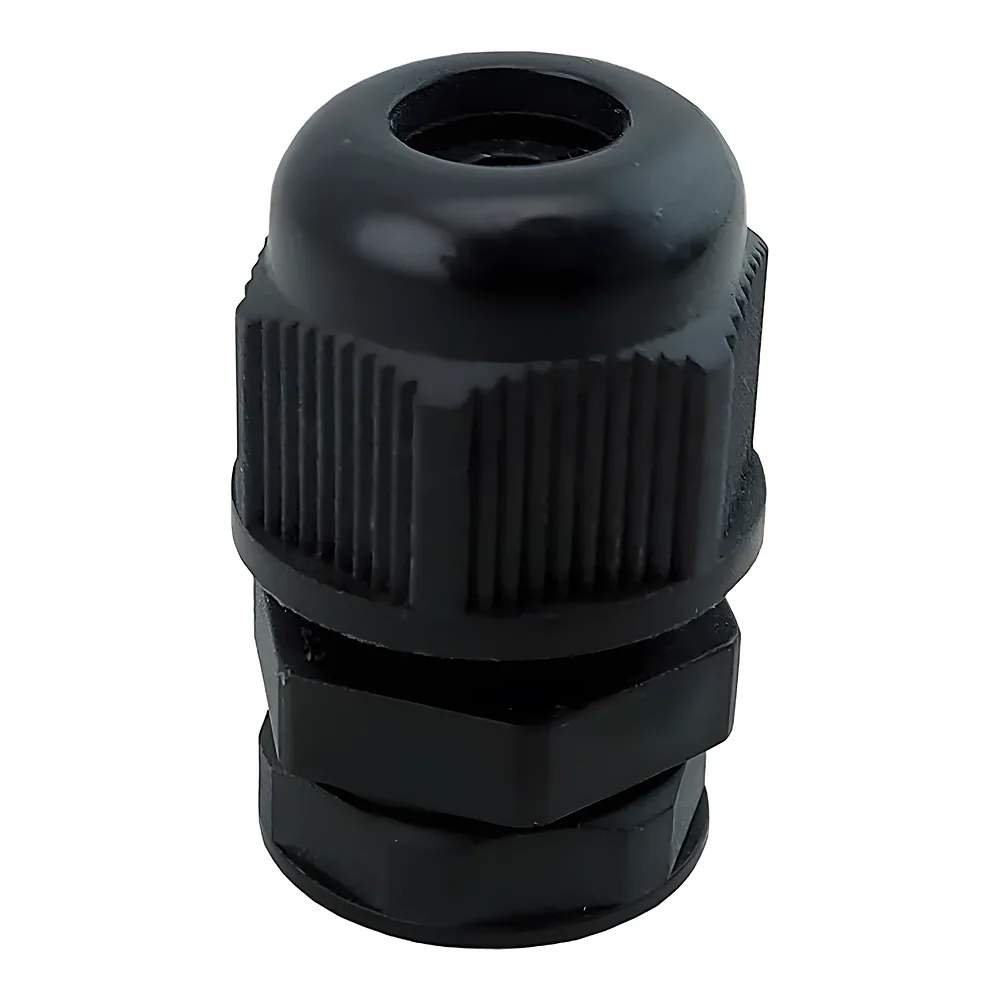 Кабельний ввід M12 D3-6,5 мм IP68 чорний TECHNO SYSTEM TNSy5502525