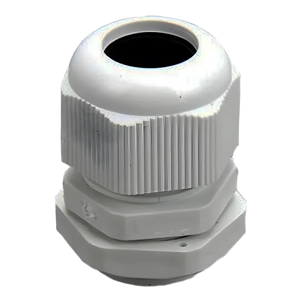 Кабельний ввід M18 D5-10 мм IP68 білий TECHNO SYSTEM TNSy5502513