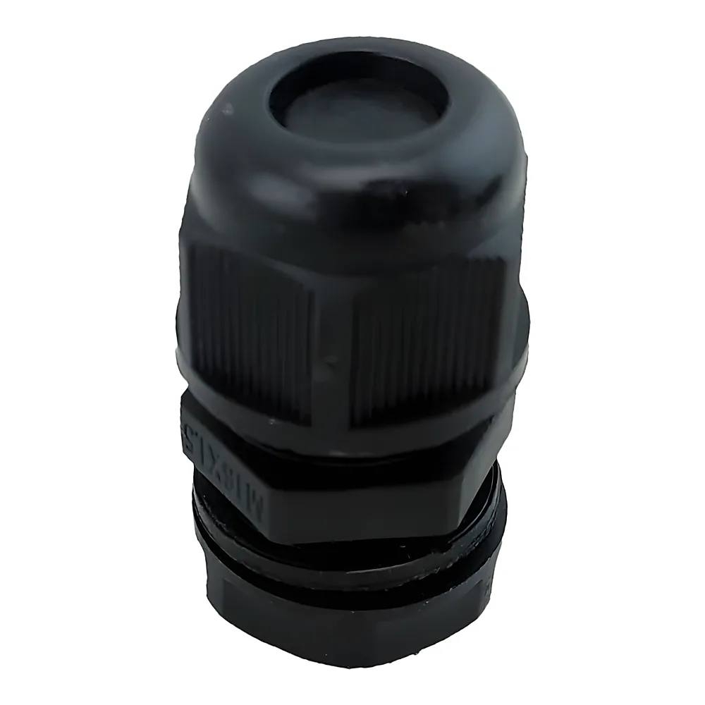 Кабельний ввід M16 D4-8 мм IP68 чорний TECHNO SYSTEM TNSy5502526