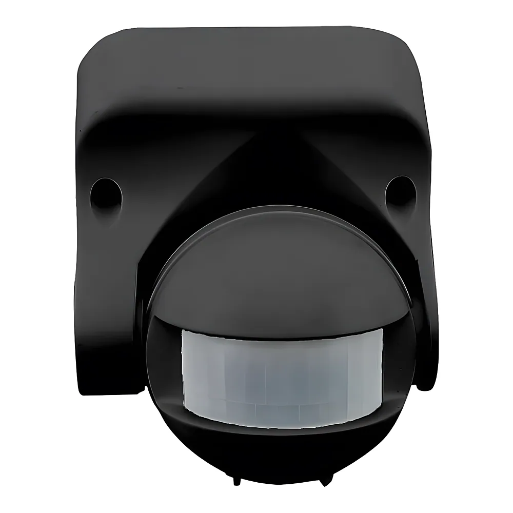 Датчик руху ДР 06 чорний 1200 Вт 180° 12 м IP44 TECHNO SYSTEM TNSy5502877