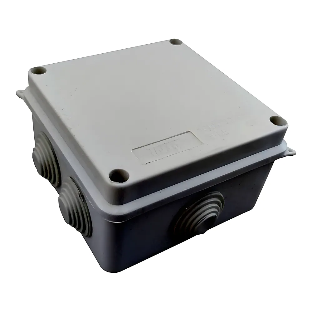 Розподільча коробка 100х100х70 мм IP65 біла TECHNO SYSTEM TNSy5000753