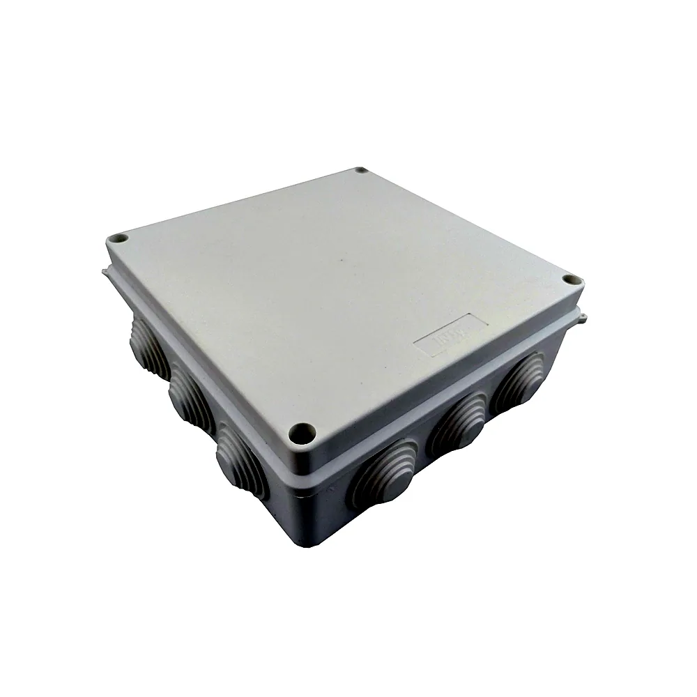 Розподільча коробка 200*200*80 IP65 PP RAL9016