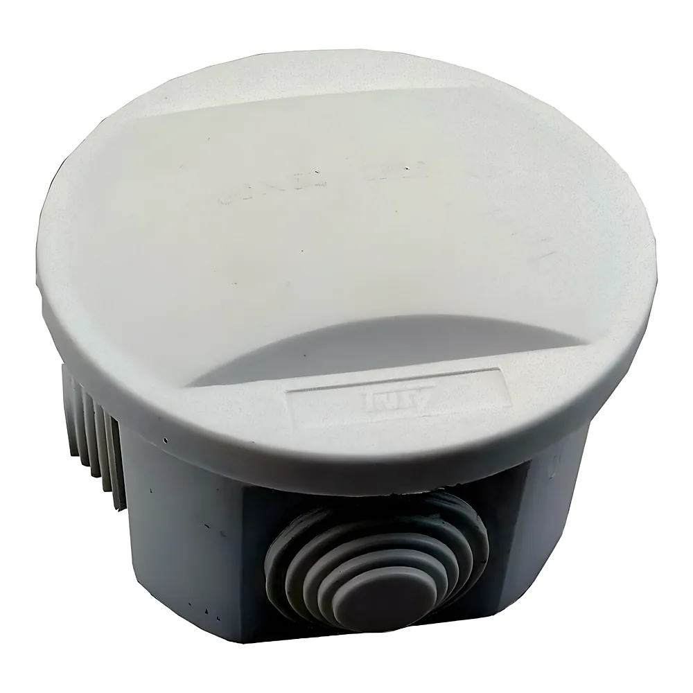 Розподільча коробка IP55 80х50 мм RAL9016 TECHNO SYSTEM TNSy5000751
