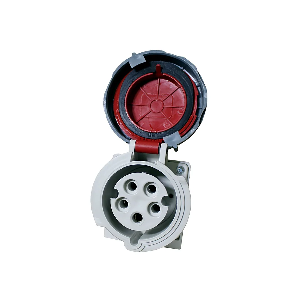 Розетка стаціонарна 1252 PRO 3P+PE+N 32 А 380 В IP67 TECHNO SYSTEM TNSy5502051