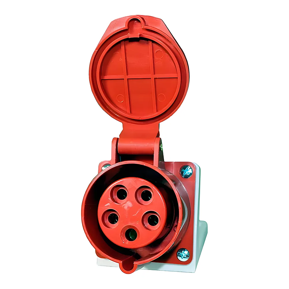 Розетка стаціонарна 115 3P+PE+N 16 А 380 В IP44 TECHNO SYSTEM TNSy5500408