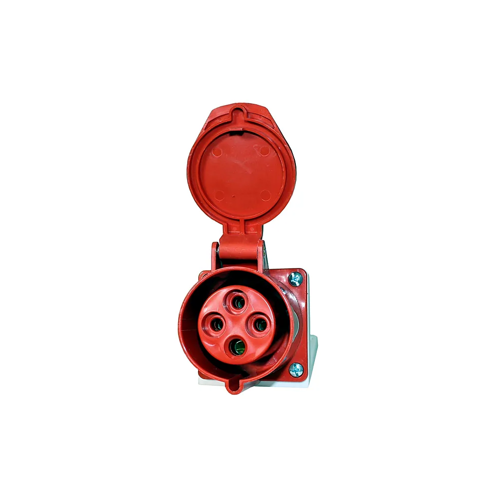 Розетка стаціонарна 124 3P+PE 32 А 380 В IP44 TECHNO SYSTEM TNSy5500410