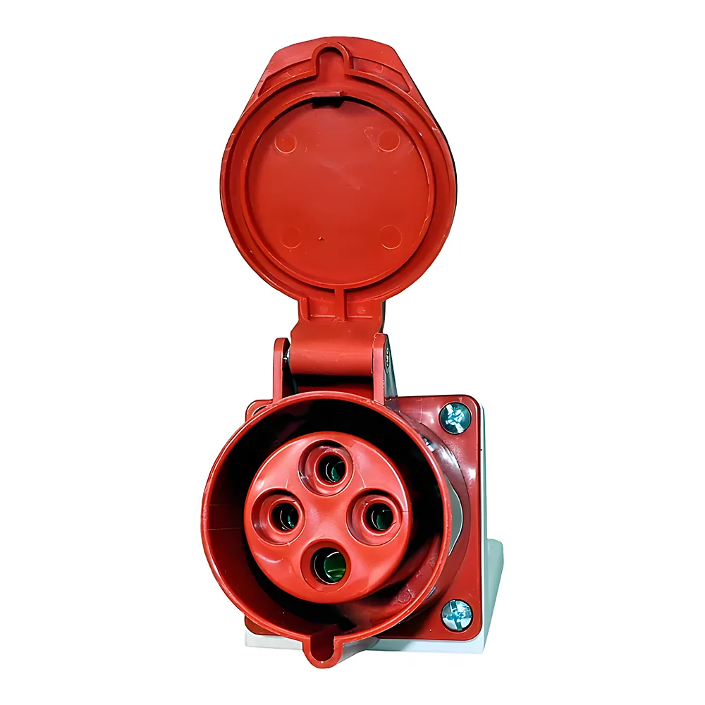Розетка стаціонарна 124 3P+PE 32 А 380 В IP44 TECHNO SYSTEM TNSy5500410
