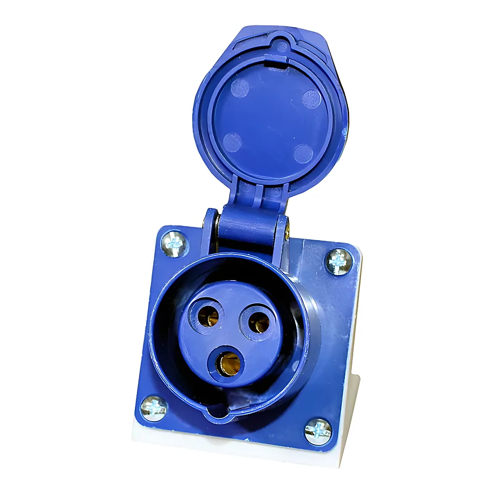 Розетка 113 стаціонарна 2P+PE 16 А 220 В IP44 TECHNO SYSTEM TNSy5500406