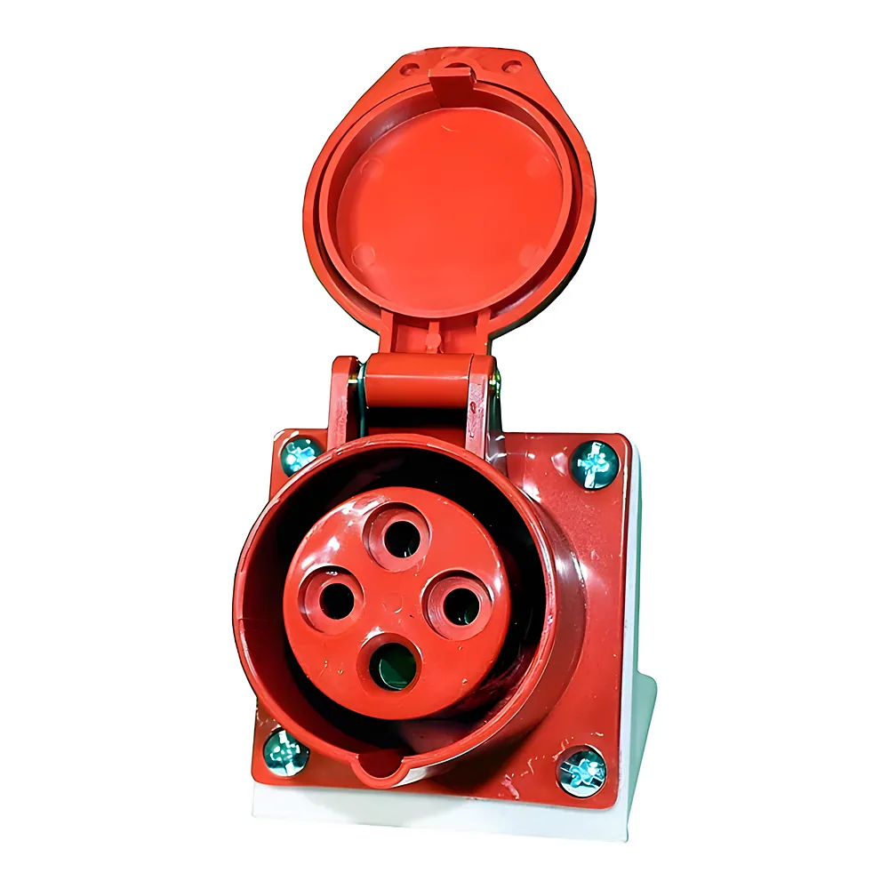 Розетка 114 стаціонарна 3P+PE 16 А 380 В IP44 TECHNO SYSTEM TNSy5500407