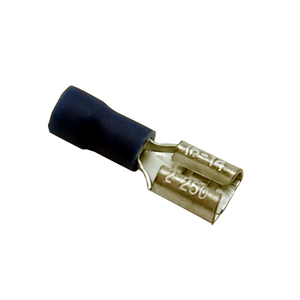 Конектор плоский ізольований TECHNO SYSTEM FDD2-250 1,5-2,5/6,3-0,8 мм² синій TNSy5500561