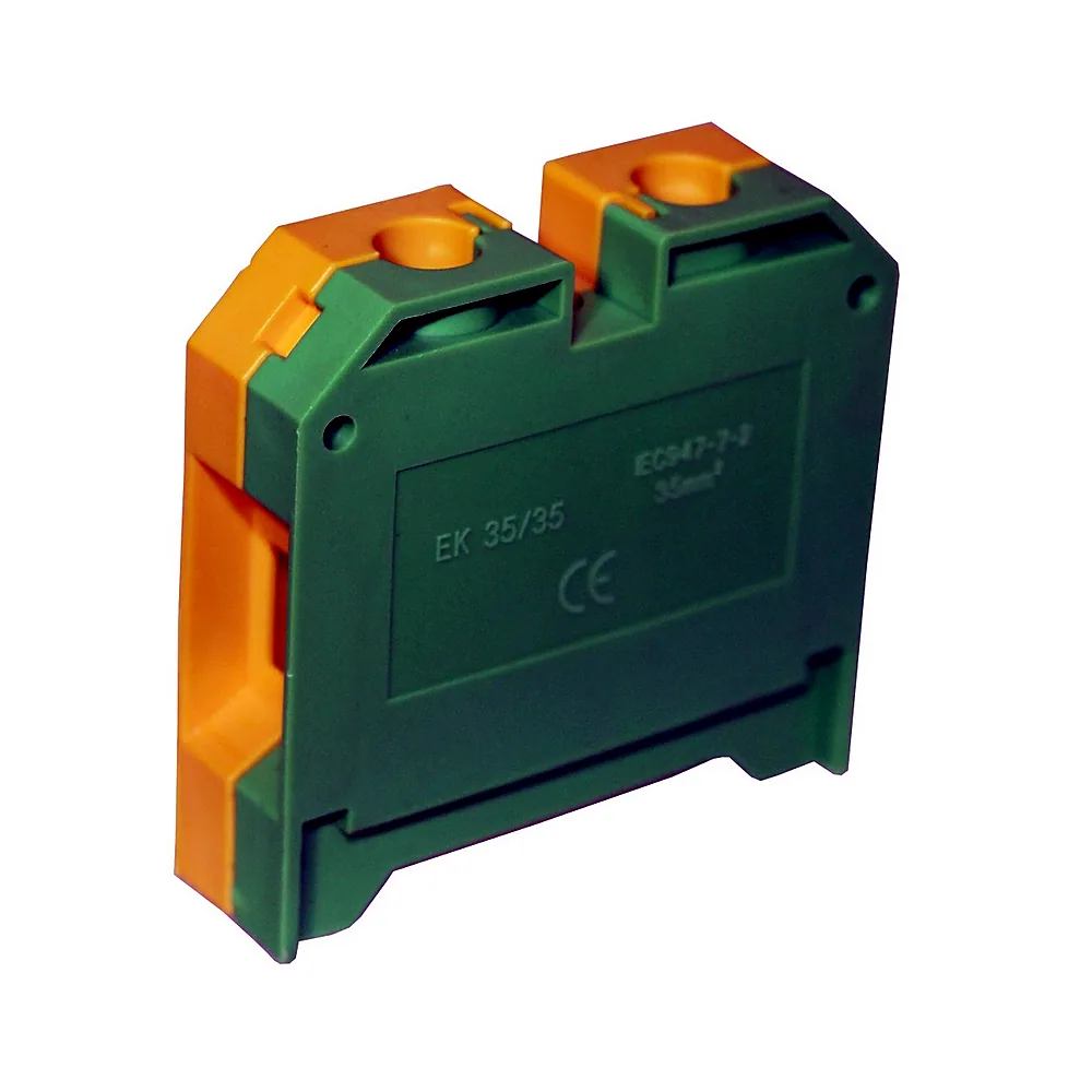 Клема TECHNO SYSTEM КНГз-SAK-35EK 125А 6-35 мм2 жовто-зелена TNSy5505480