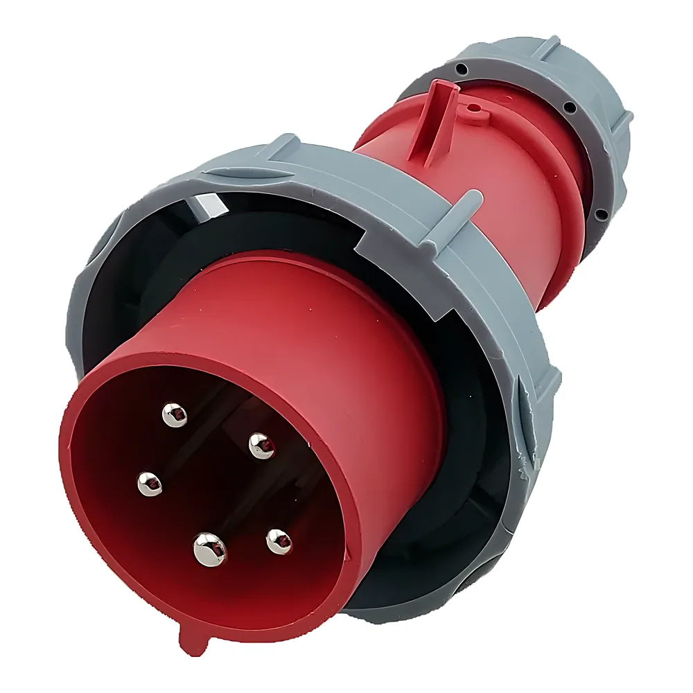 Вилка 0252 PRO 3P+PE+N 32 А 380 В IP67 TECHNO SYSTEM TNSy5502045