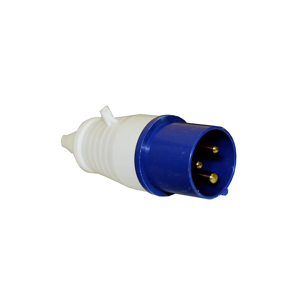 Вилка TECHNO SYSTEM 013 2P+PE 16A 220V IP44 TNSy5500432