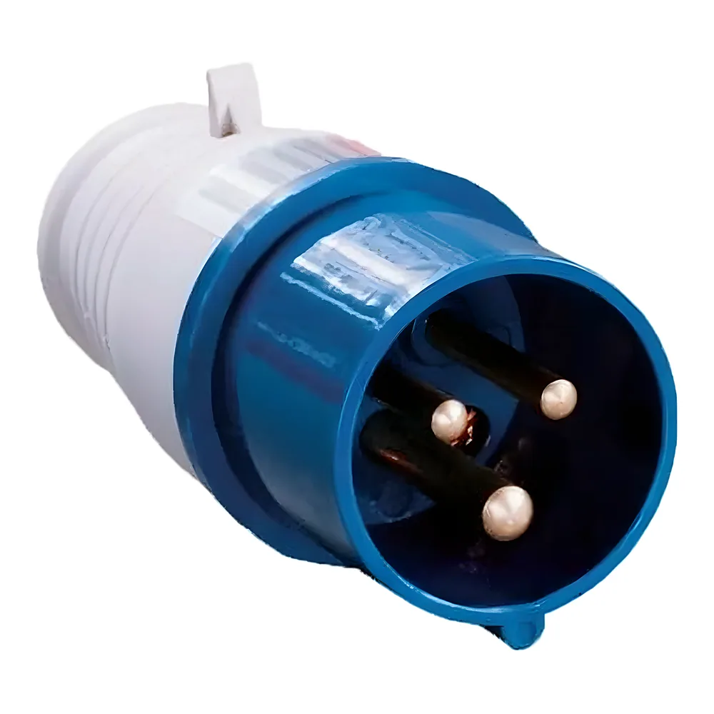 Вилка 013 2P+PE 16 А 220 В IP44 TECHNO SYSTEM TNSy5500432