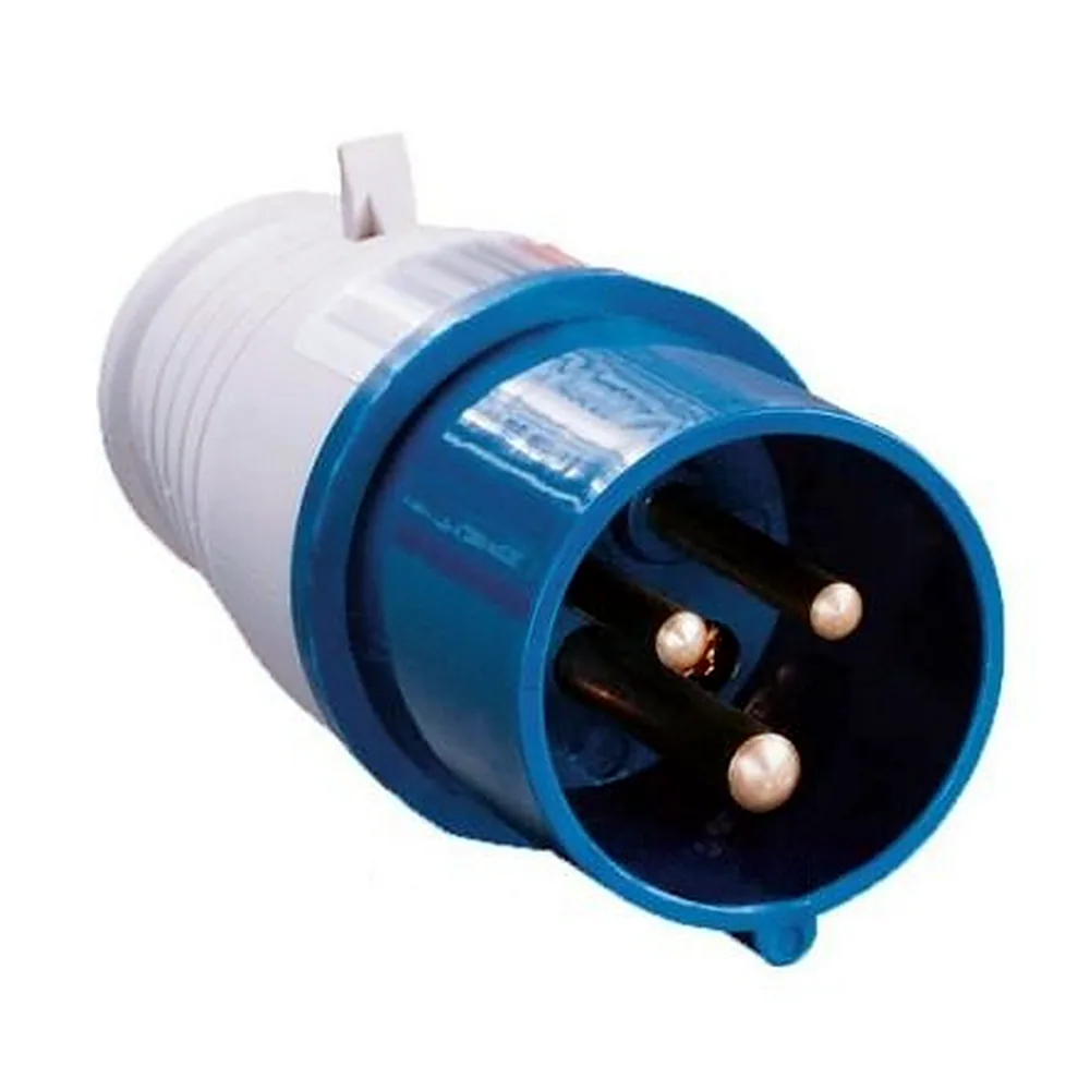 Вилка 023 2P+PE 32 А 220 В IP44 TECHNO SYSTEM TNSy5500435