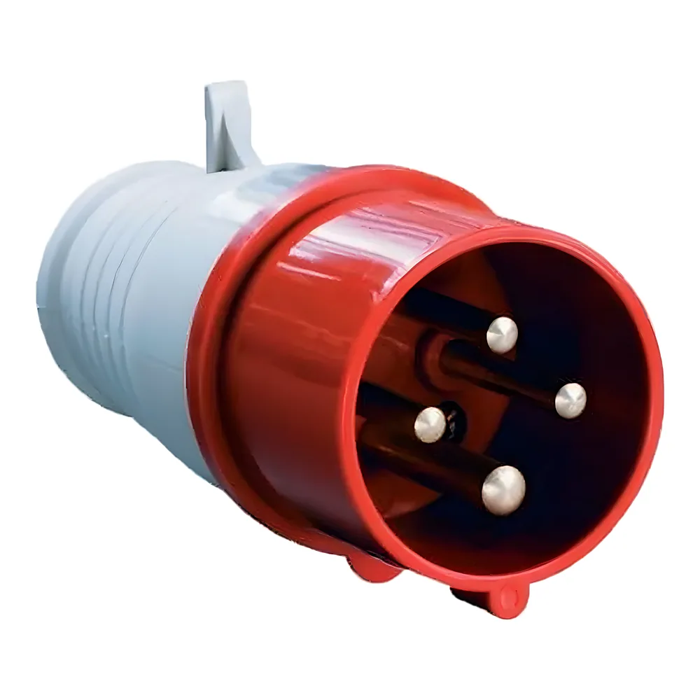Вилка 014 3P+PE 16 А 380 В IP44 TECHNO SYSTEM TNSy5500433