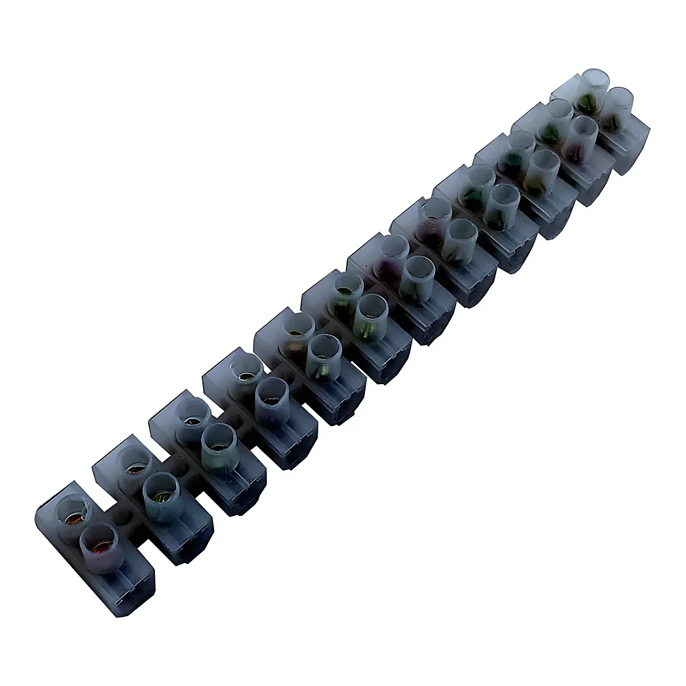 Клемна колодка гвинтова PE3A 1-2,5 мм² 12 пар TECHNO SYSTEM TNSy5500448