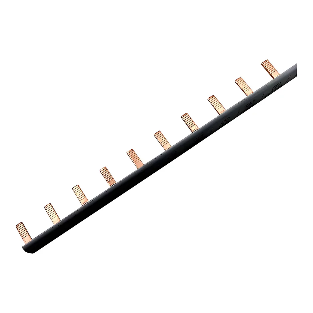 Шина з'єднувальна PIN101 1P 63 А 10 мм² 54 модулі 1 м штир TECHNO SYSTEM TNSy5502954