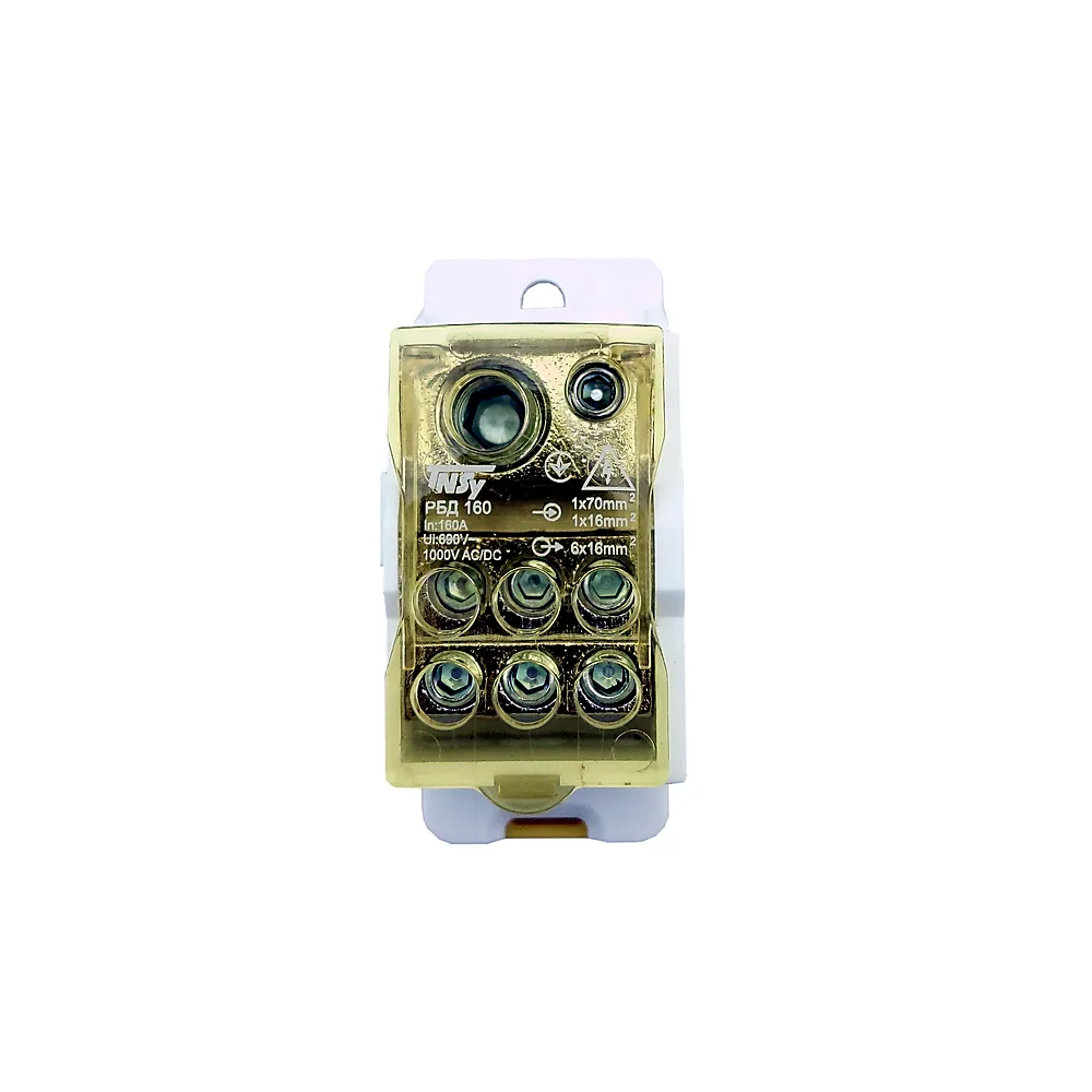 Розподільчий блок TECHNO SYSTEM РБД160A жовтий TNSy5504702