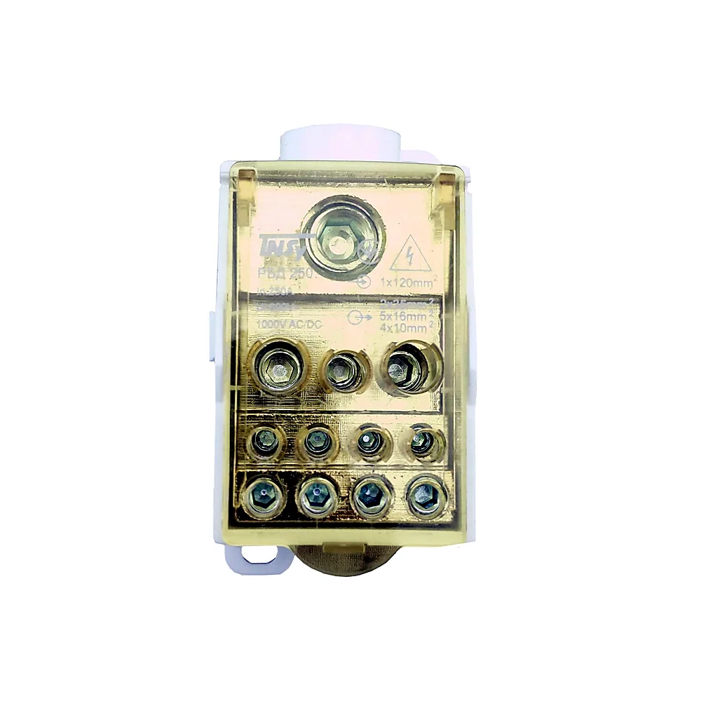 Розподільчий блок TECHNO SYSTEM РБД250A жовтий TNSy5504704